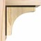 Ekena Millwork Huntington Rough Sawn Corbel w/Backplate, Douglas Fir, 8"W x 8"D x 8"H COR08X08X08HUN01RDF - alternate 3